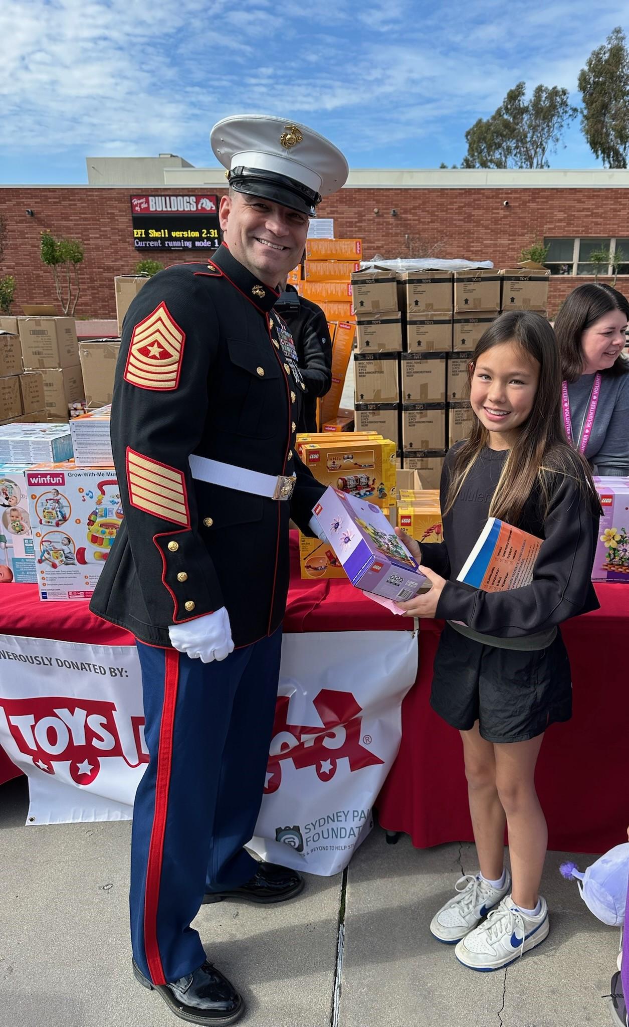 Kindness Knows No Season at Toys for Tots 