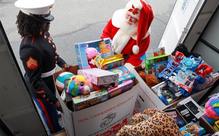  Marine Toys for Tots Ensures Every Child Experiences the Magic of Christmas